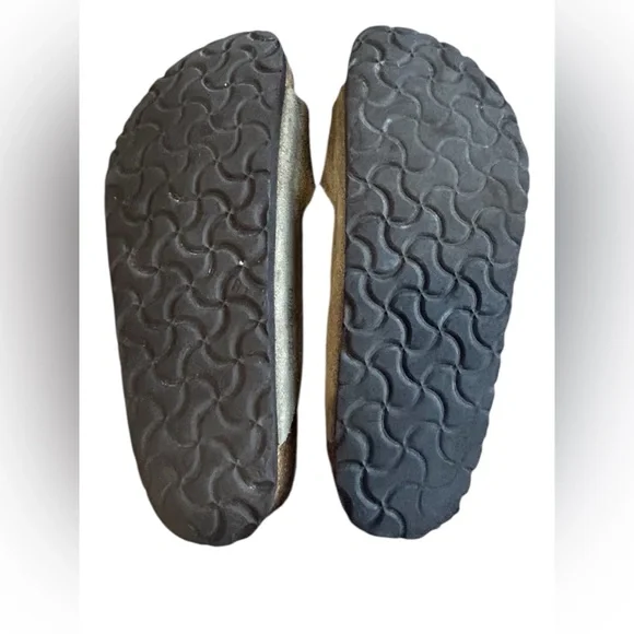 Birkenstock Arizona Tan Suede 2 Strap Sandals Size 7 EU 38 - Picture 8 of 12